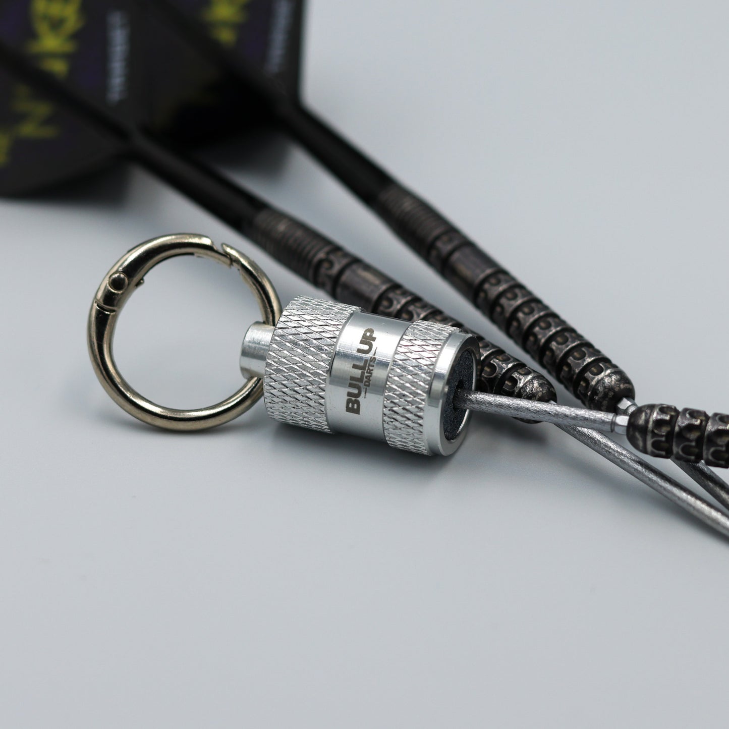 Aluminium Keyring Dart Sharpener