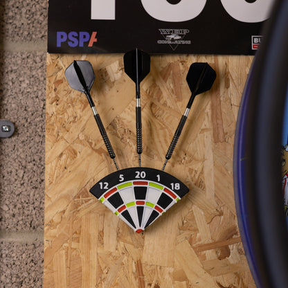 3D Printed Quarter dartboard dart holder